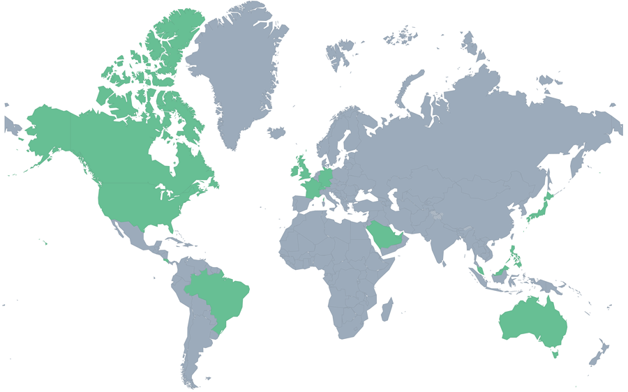 Map of Dataminr